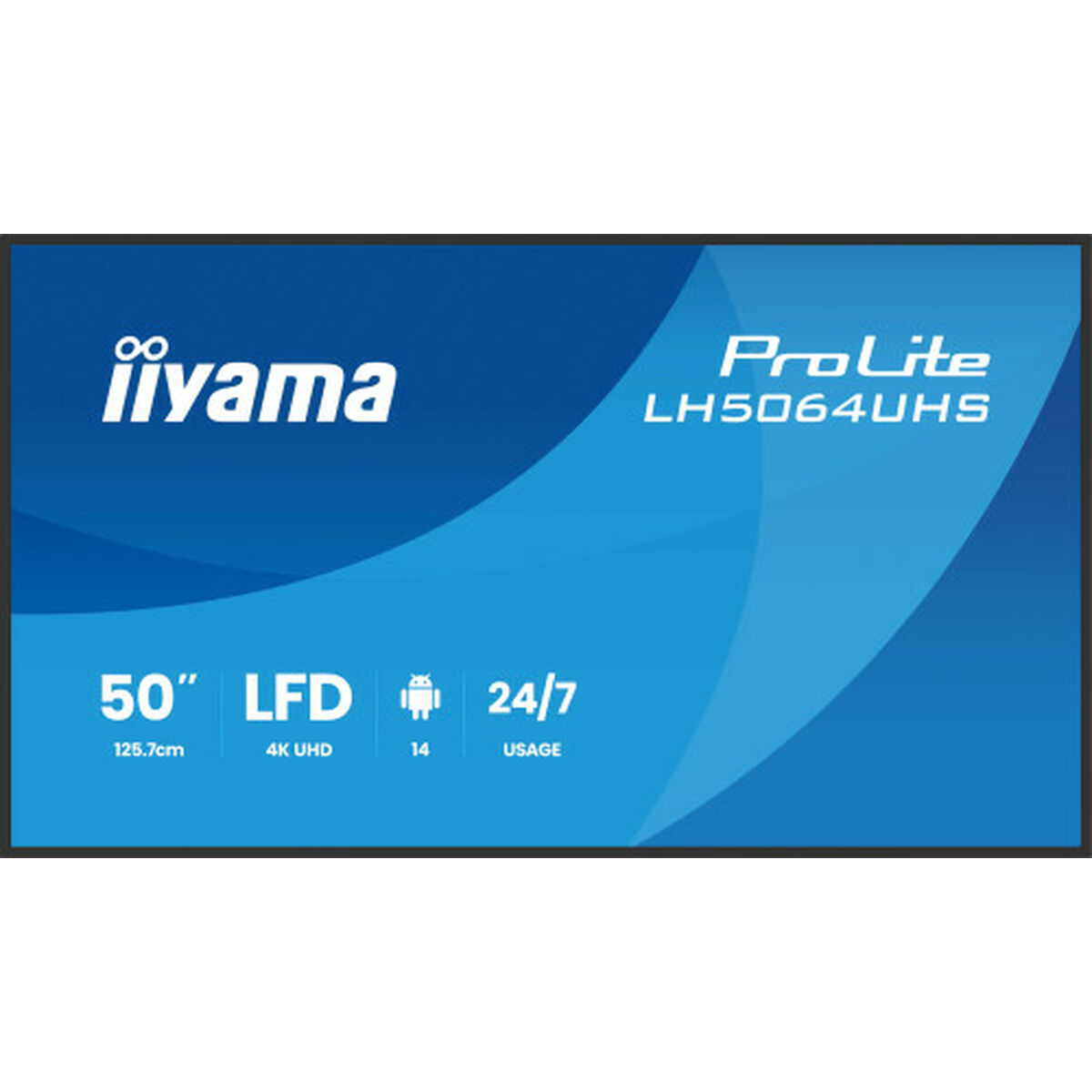 Picture of Monitor Iiyama LH7564UHS-B1AG 75" 4K Ultra HD