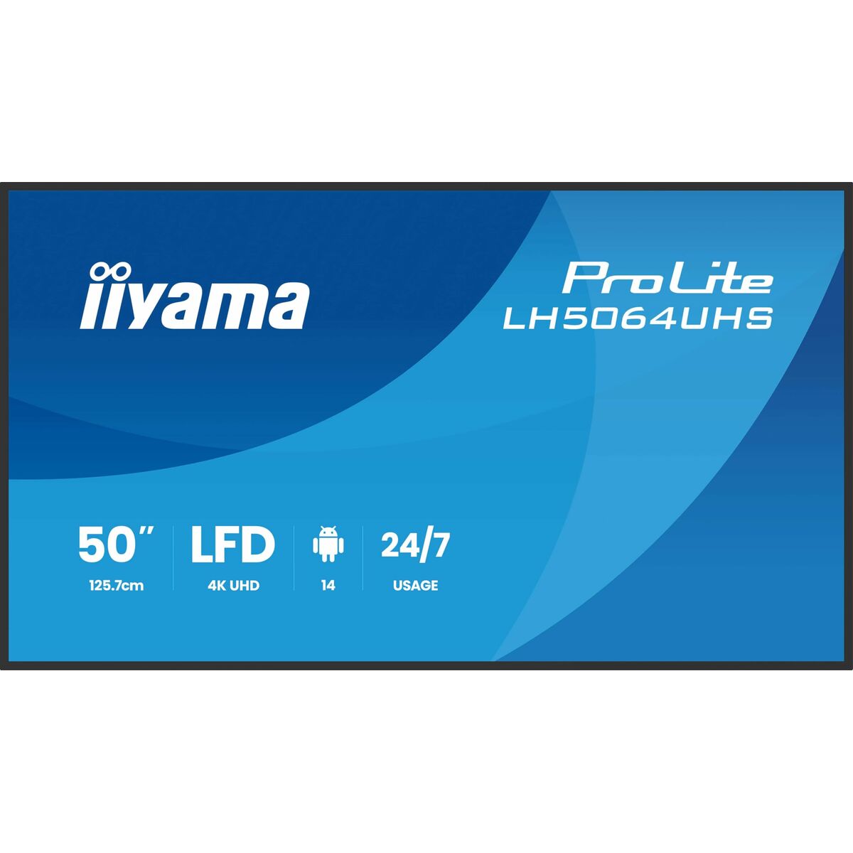 Picture of Monitor Iiyama LH5064UHS-B1AG 50" 4K Ultra HD LCD