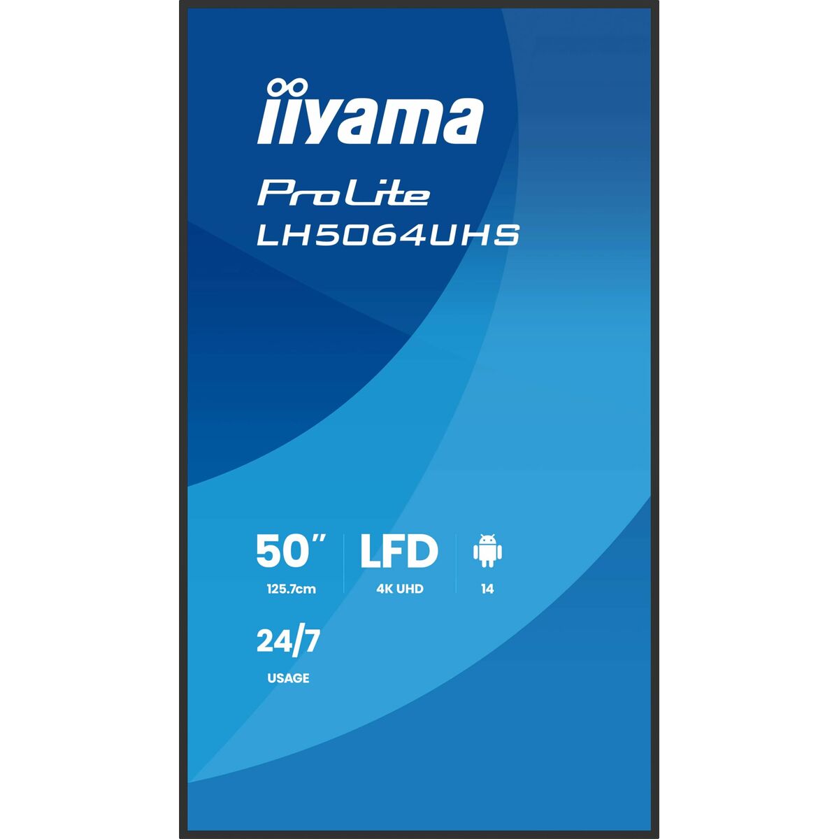 Picture of Monitor Iiyama LH5064UHS-B1AG 50" 4K Ultra HD LCD