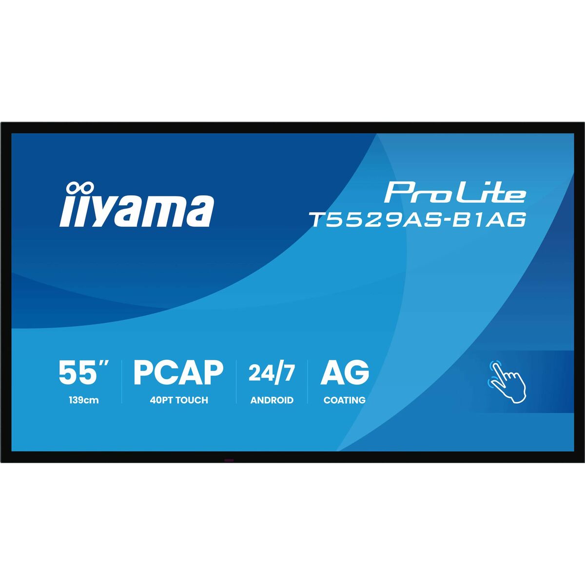 Afbeeldingen van Videowall Monitor Iiyama T5529AS-B1AG 4K Ultra HD 55"