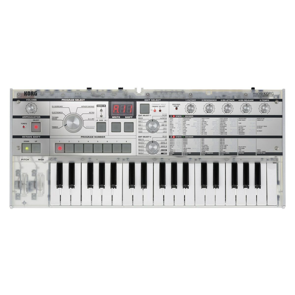Piano Électronique KORG MICROKORG CR