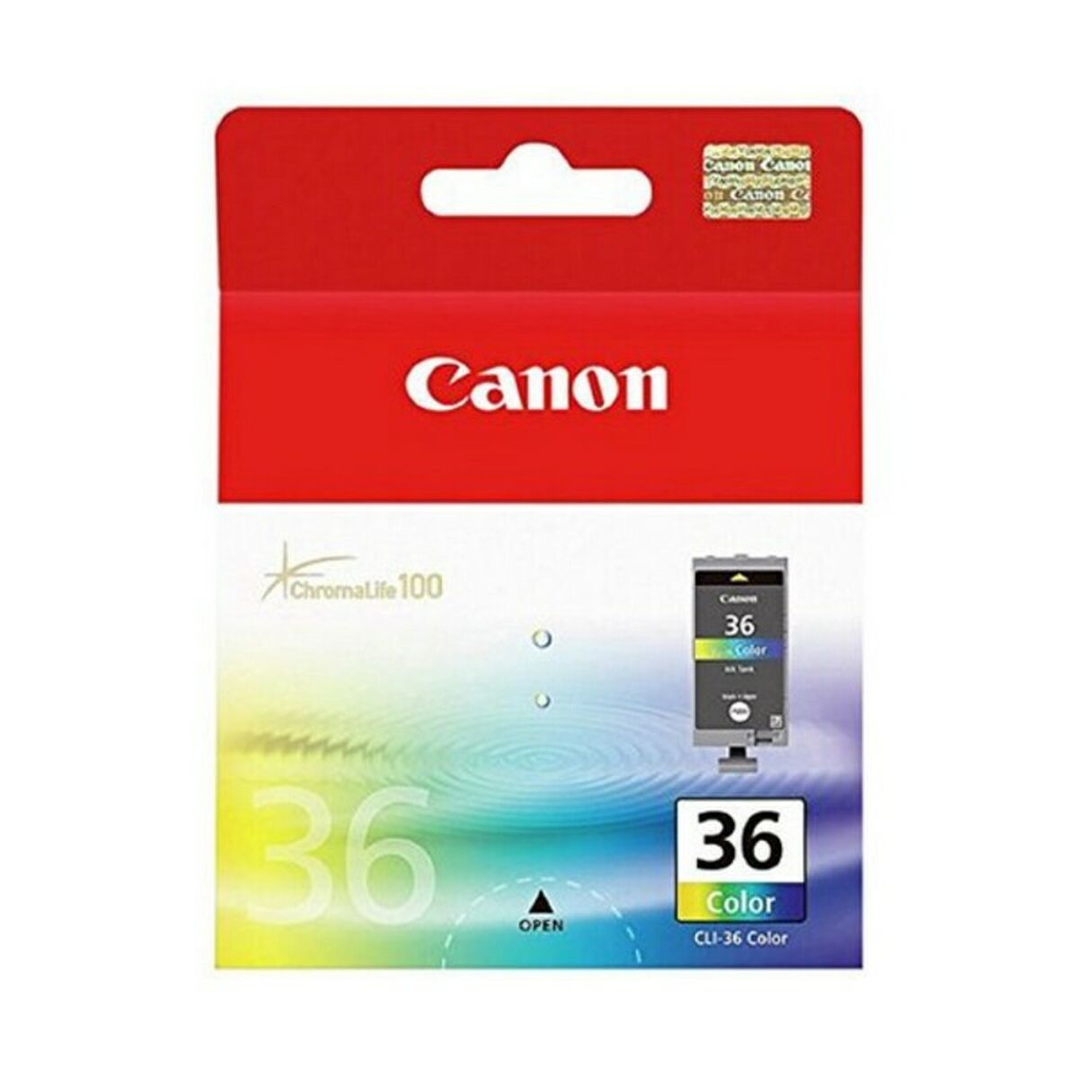 Picture of Original Ink Cartridge Canon CLI-36 Tricolour