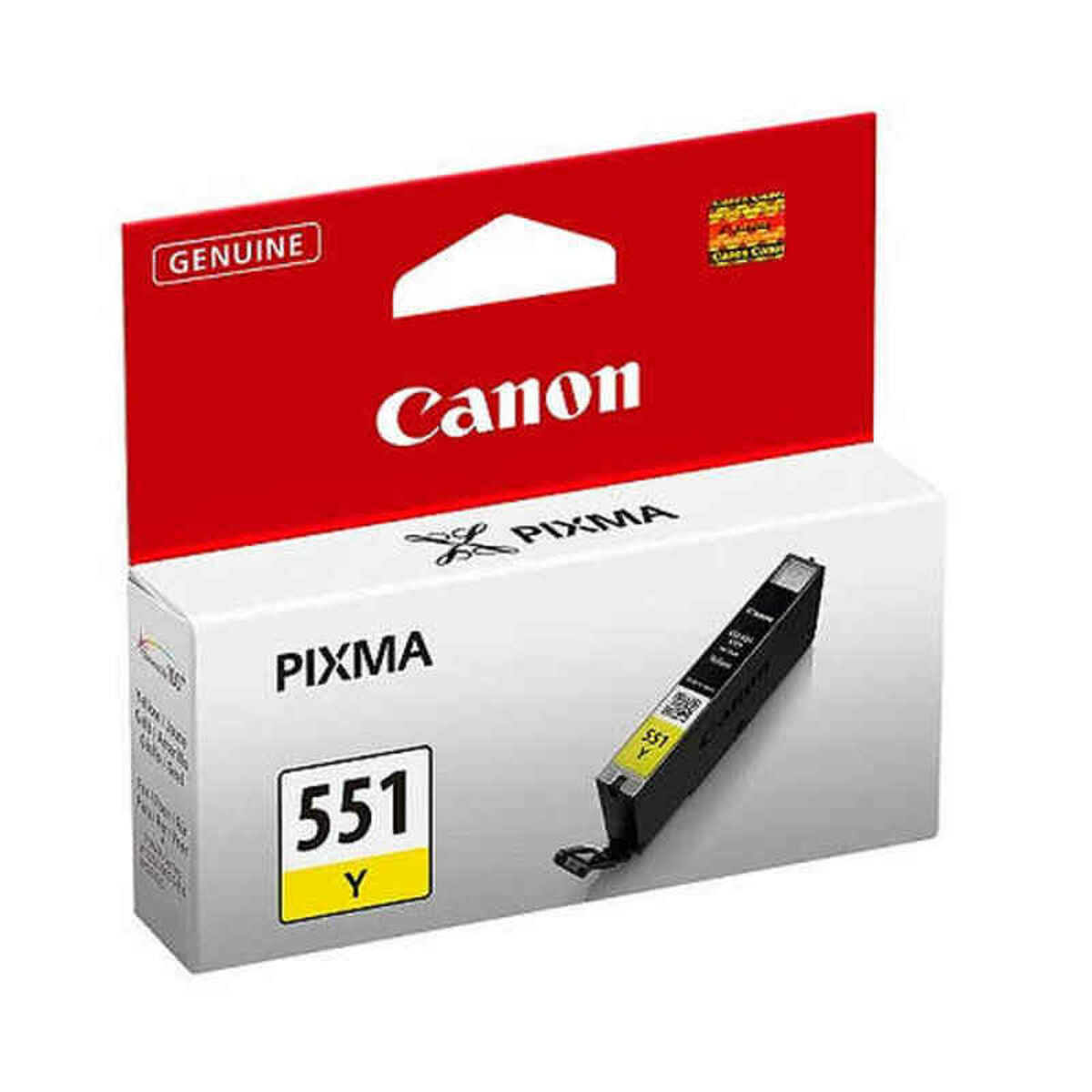Picture of Original Ink Cartridge Canon CLI-551 Yellow