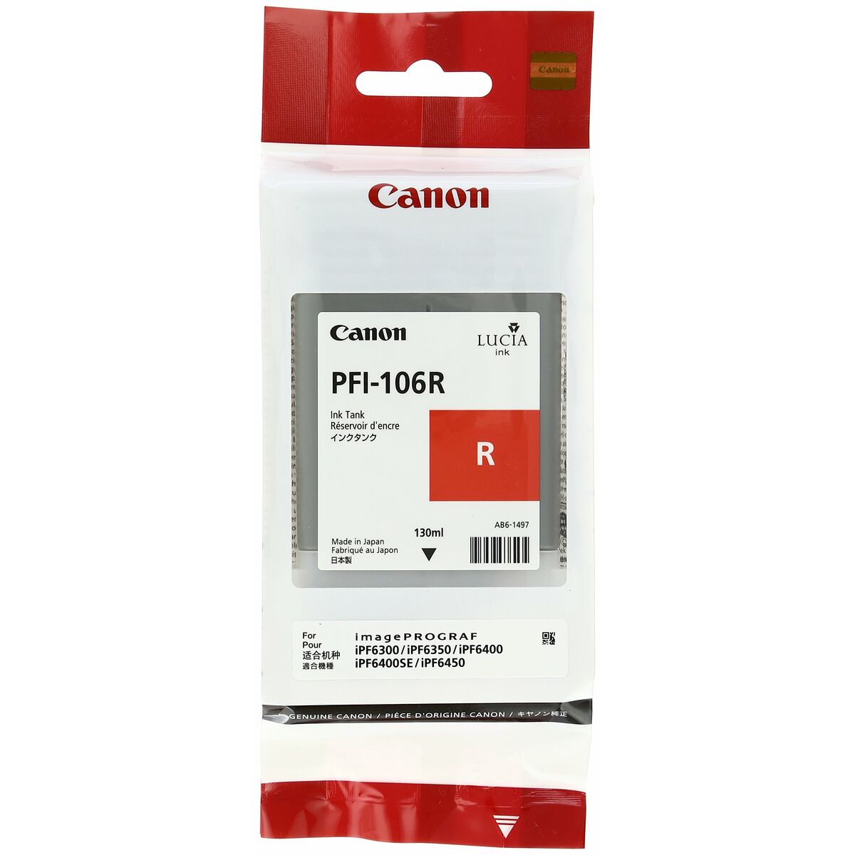 Toner Canon PFI-106 R Rouge