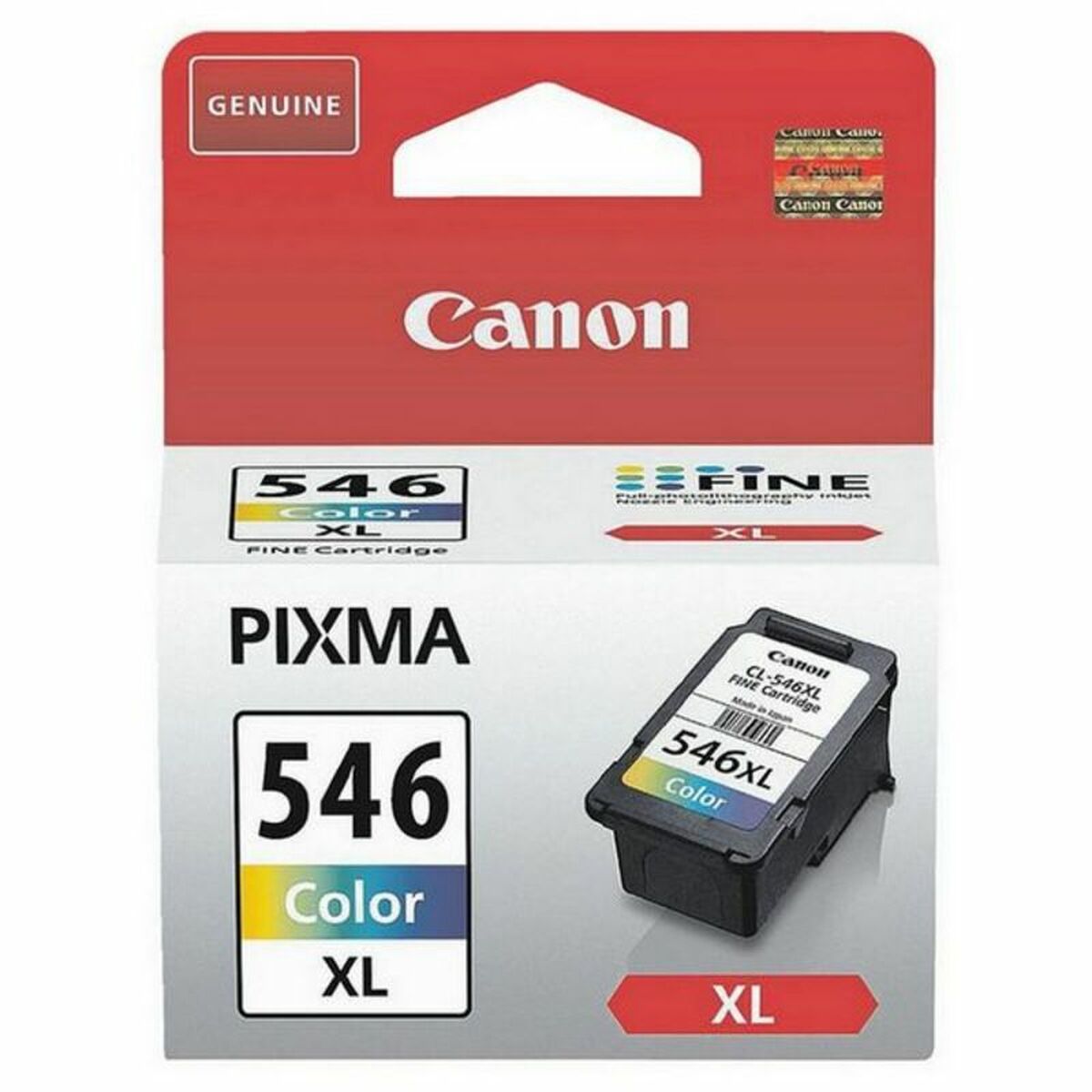 Picture of Compatible Ink Cartridge Canon CL-546XL 2420H32 Yellow Cyan Magenta