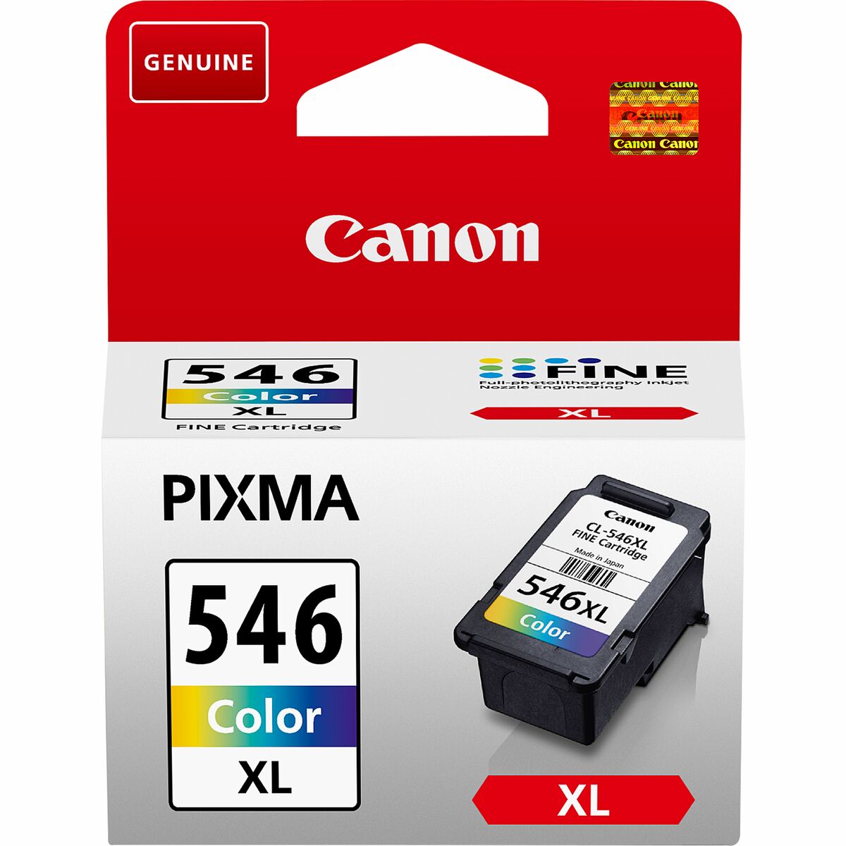 Picture of Original Ink Cartridge Canon CL-546XL Tricolour Yellow Cyan Magenta