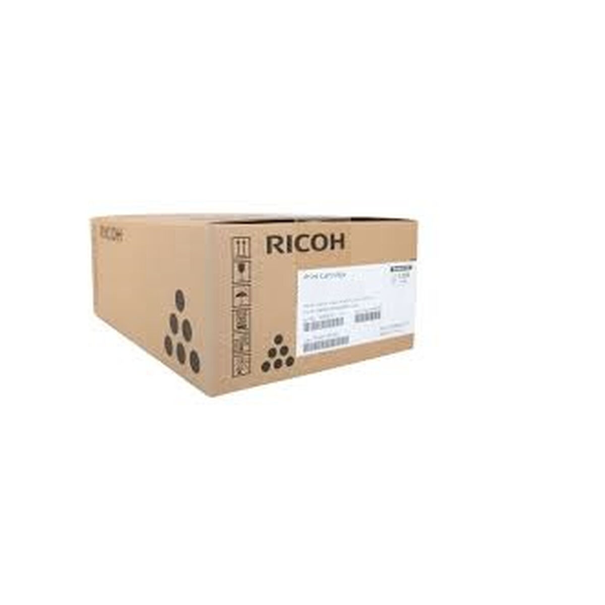Picture of Toner Ricoh 418425 Black Transparent