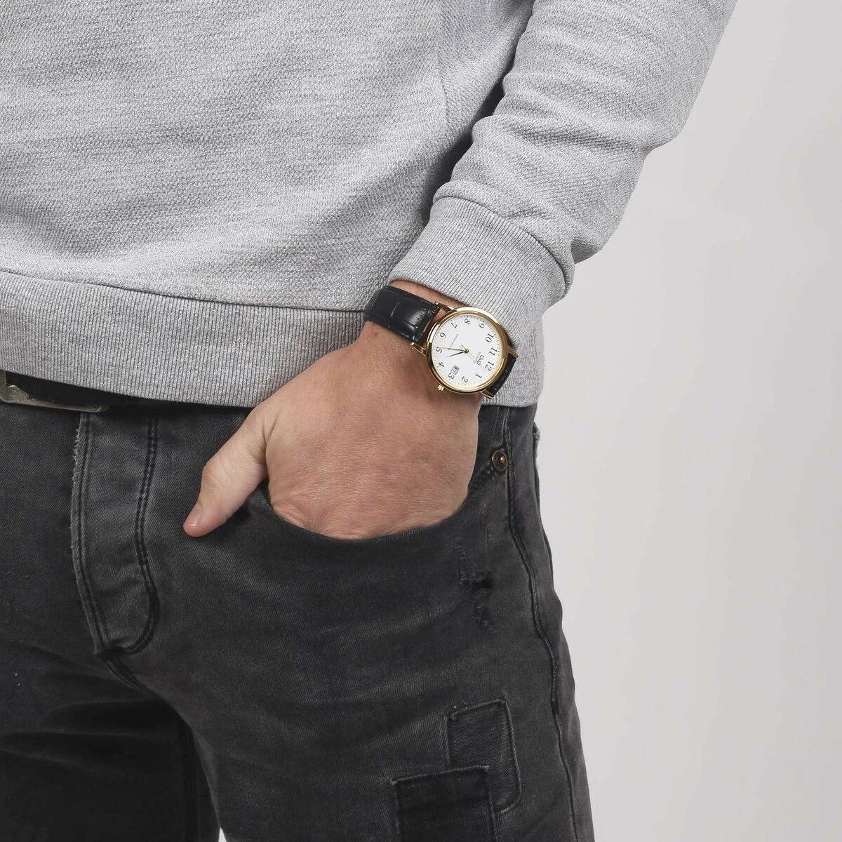 Image secondaire de Montre Homme Q&Q BL02J104J (Ø 40 mm)