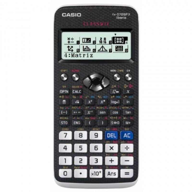 Calculatrice Casio FX-570SPXII-S-ET Noir
