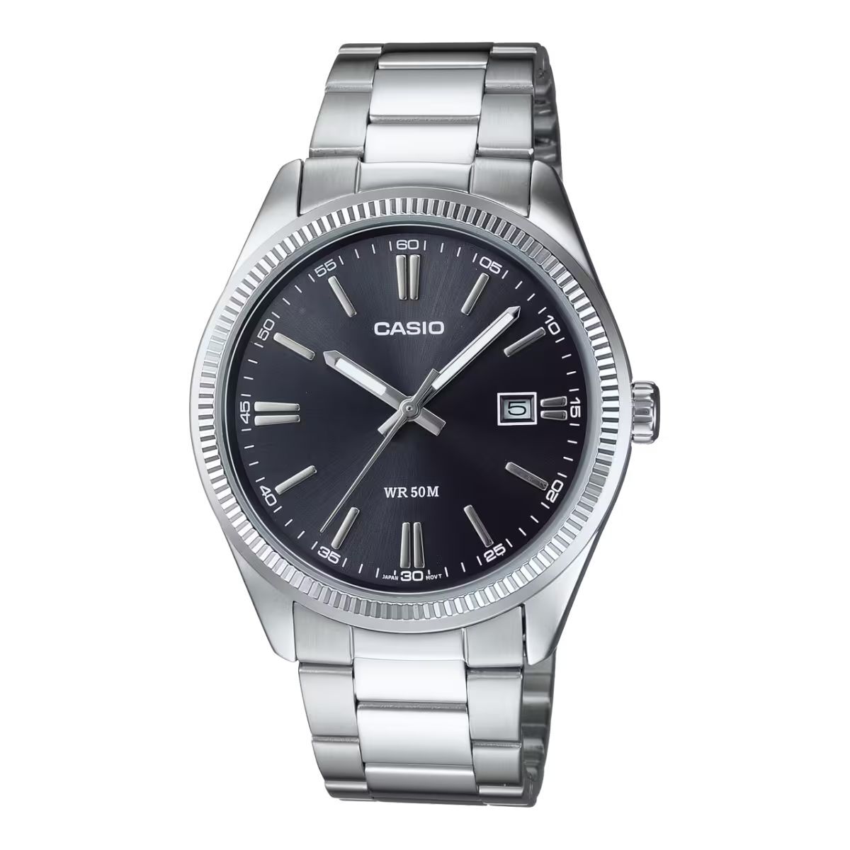Horloge Heren Casio MTP-1302D-1A2 Zilverkleurig
