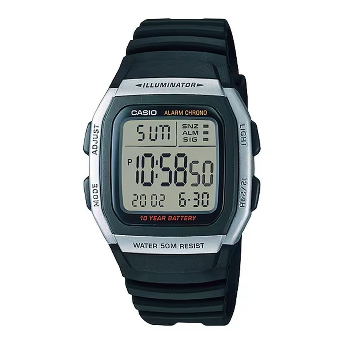 Ανδρικά Ρολόγια Casio SPORT Μαύρο Γκρι