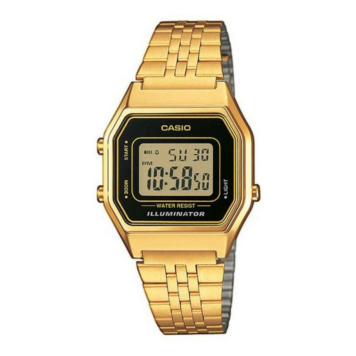 Casio LA680WEGA-1ER Kvinders Guld Ur (Ø 28 mm)