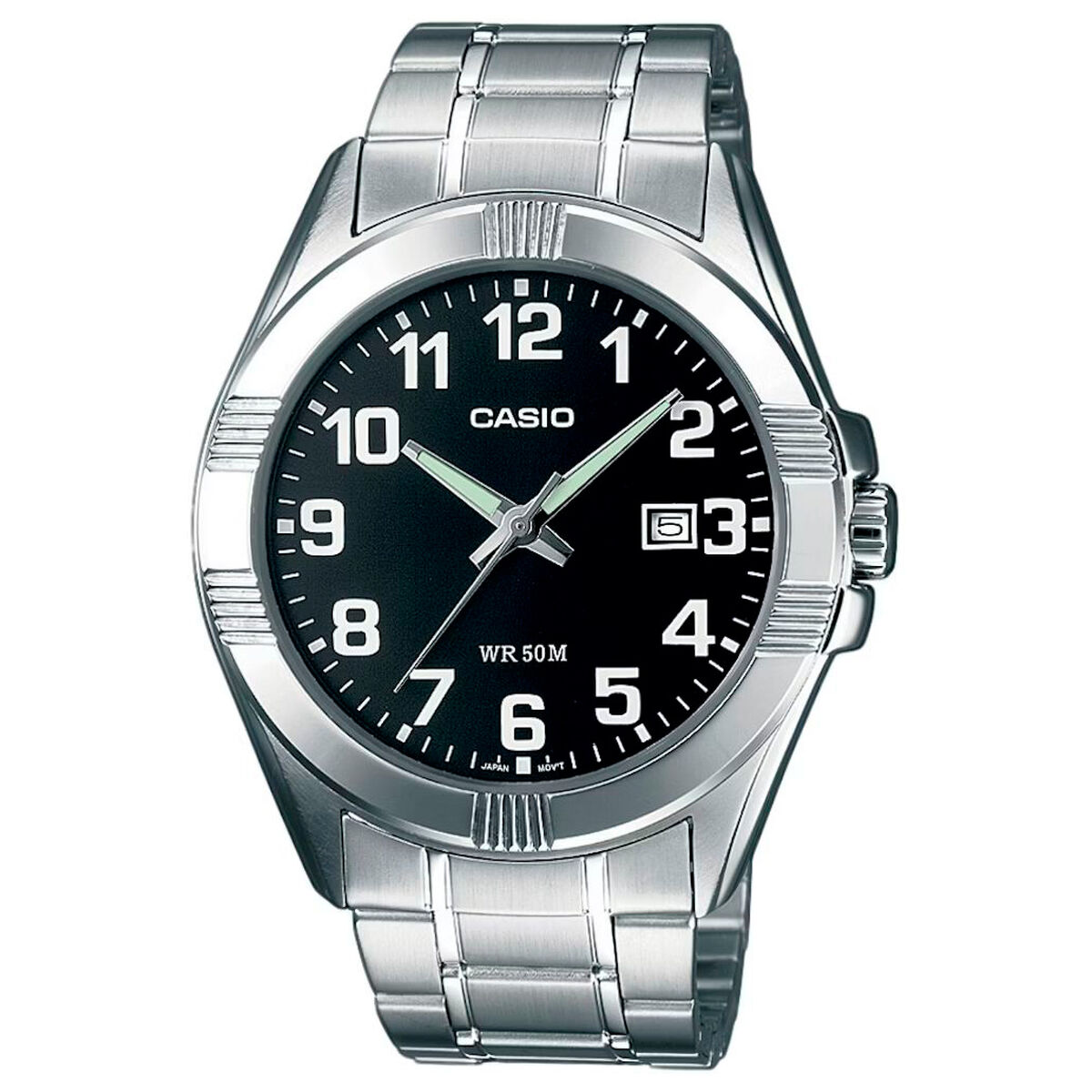 Horloge Heren Casio MTP-1308D-1B Zilverkleurig