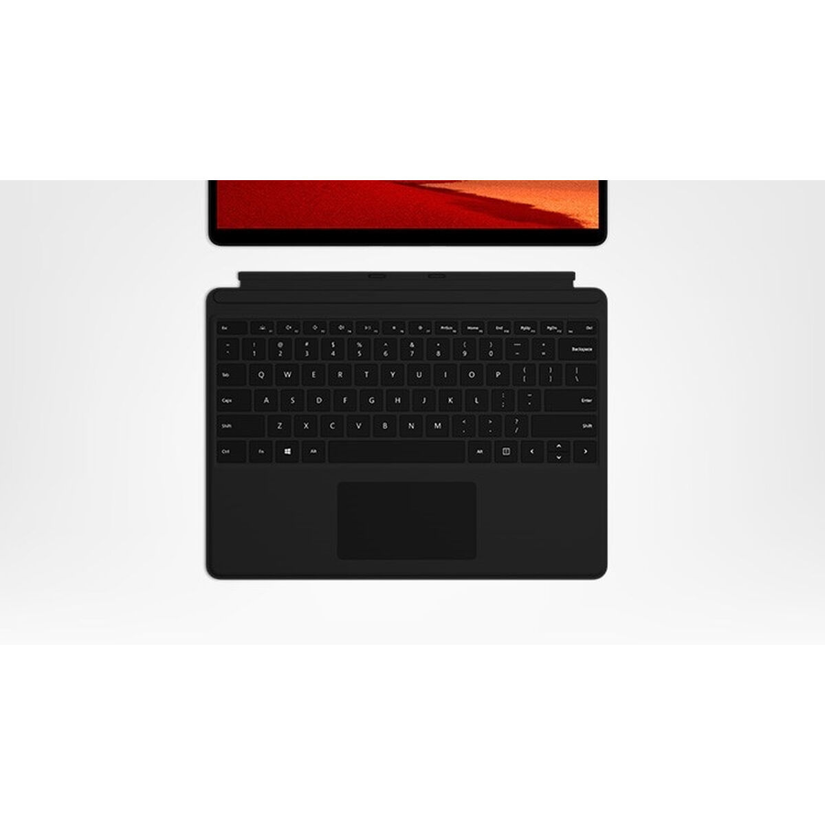 Clavier Bluetooth avec Support pour Tablette Microsoft QJW-00012 Espagnol Qwerty Noir