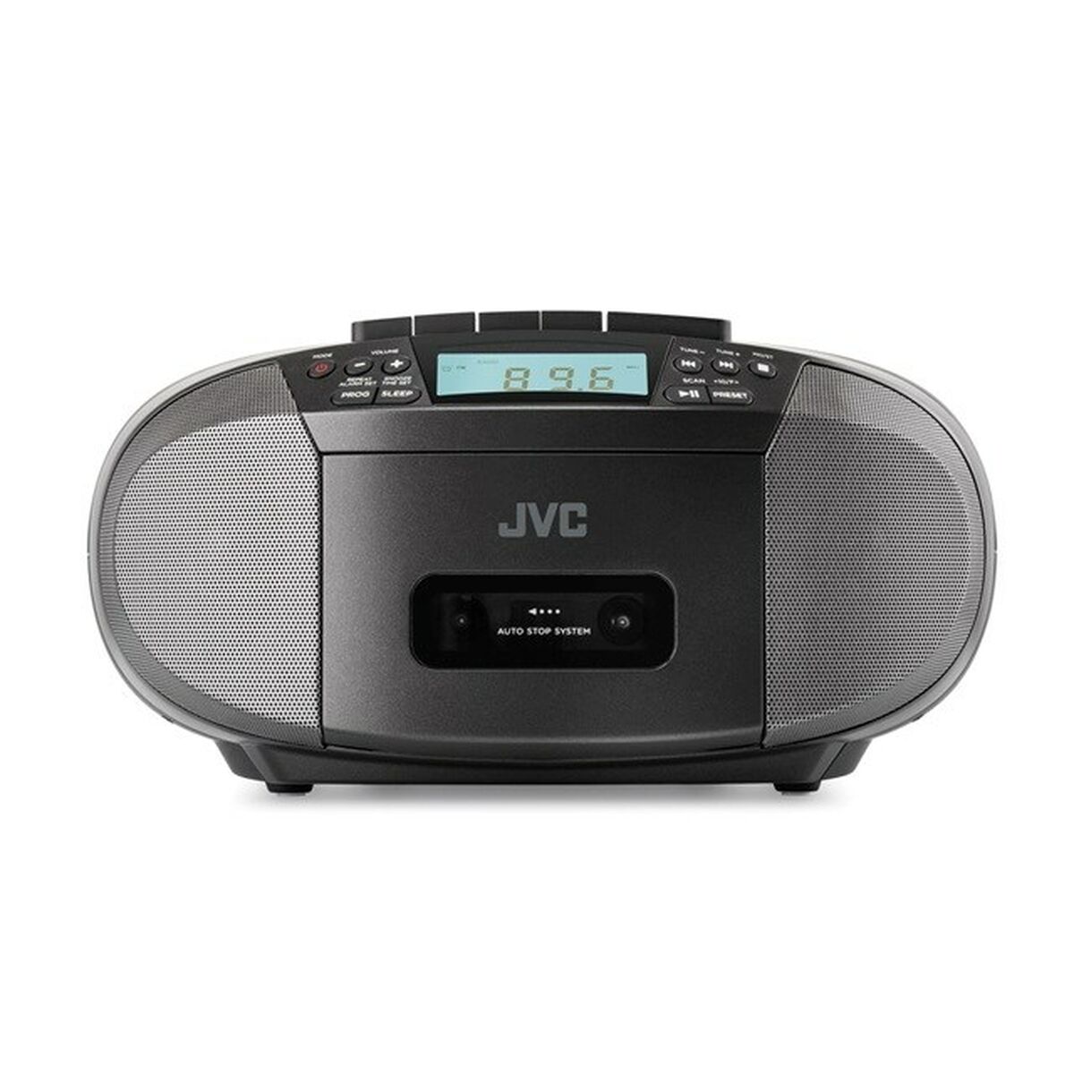 Afbeeldingen van Radio cassette JVC JVCRCE444B Black AM/FM