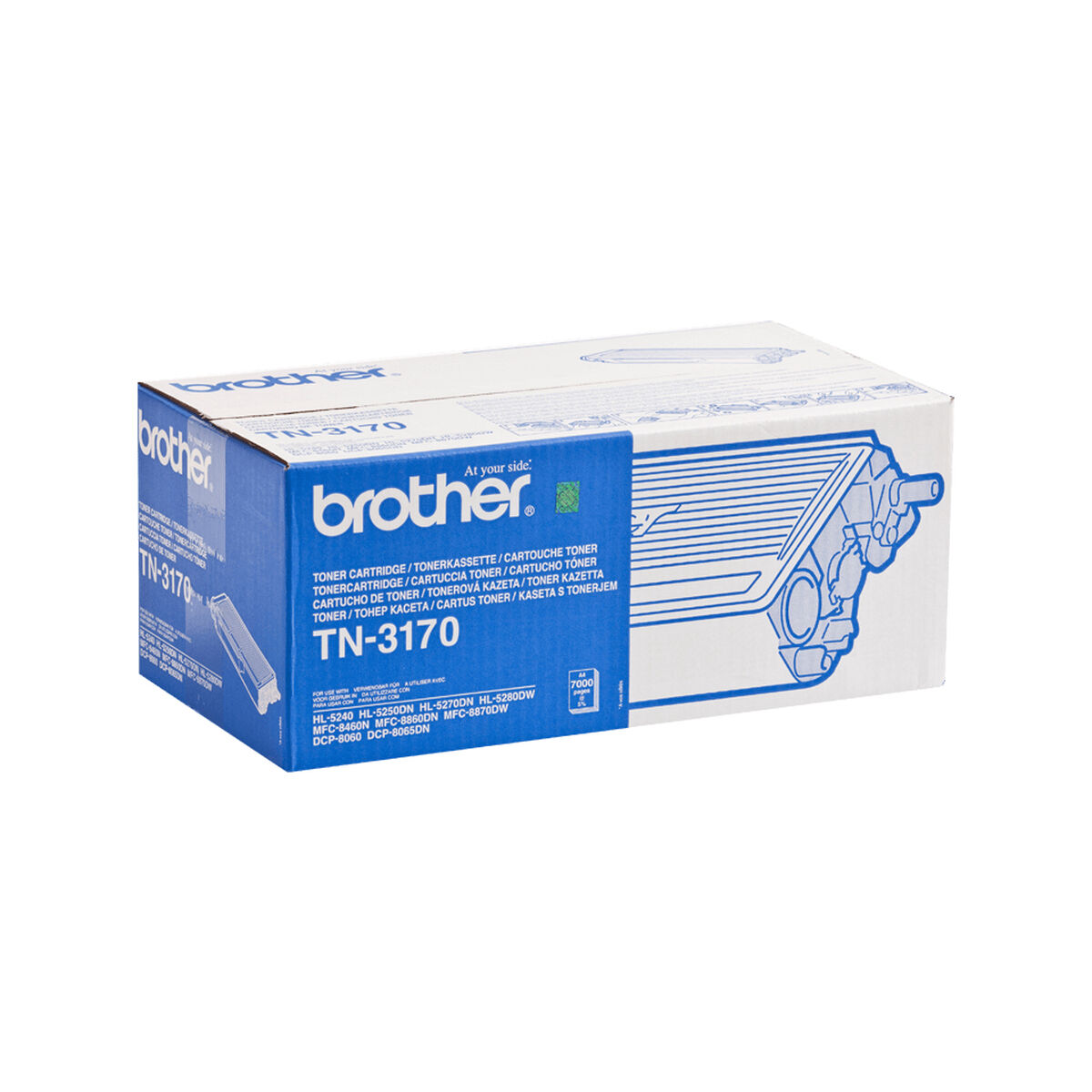 Picture of Toner Brother TN3170 Black (3 Units)
