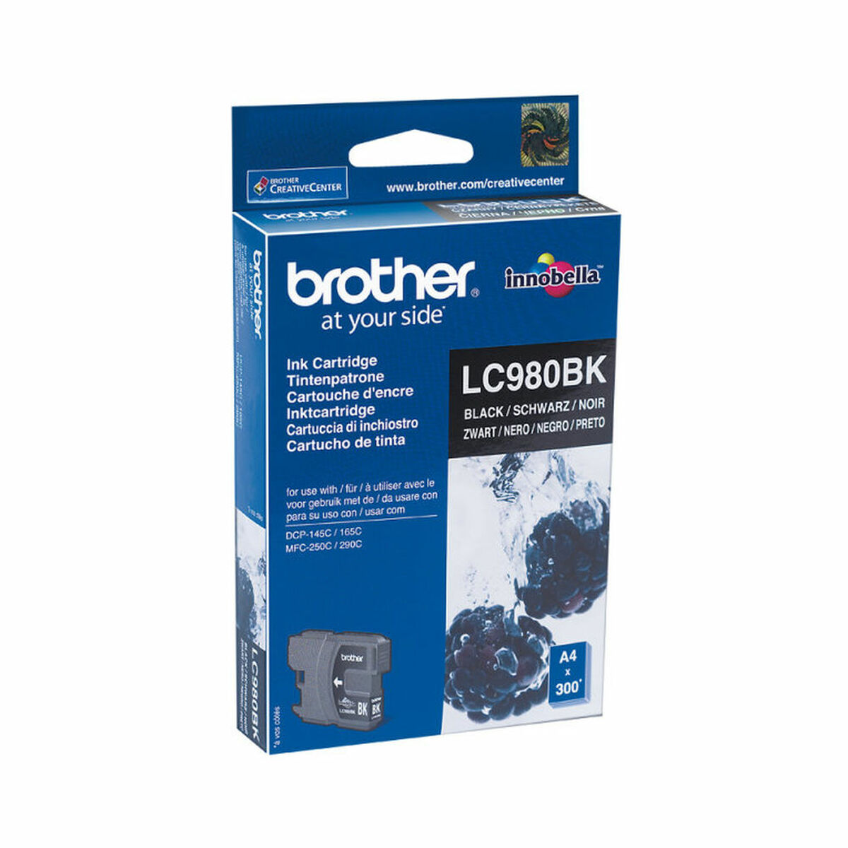Picture of Original Ink Cartridge Brother LC-980BK Black