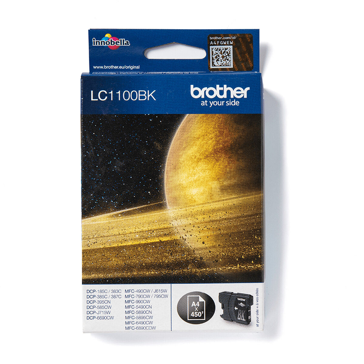Afbeeldingen van Original Ink Cartridge Brother DCP-385C/ MFC-6490CW/5490CN Black (5 Units)