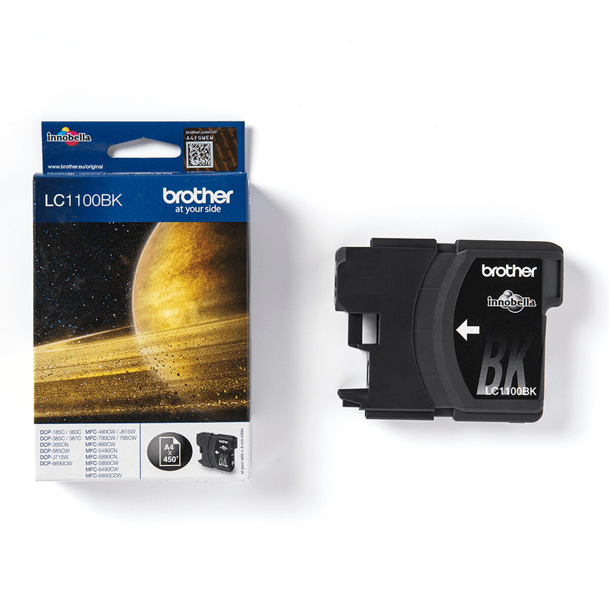 Afbeeldingen van Original Ink Cartridge Brother DCP-385C/ MFC-6490CW/5490CN Black (5 Units)