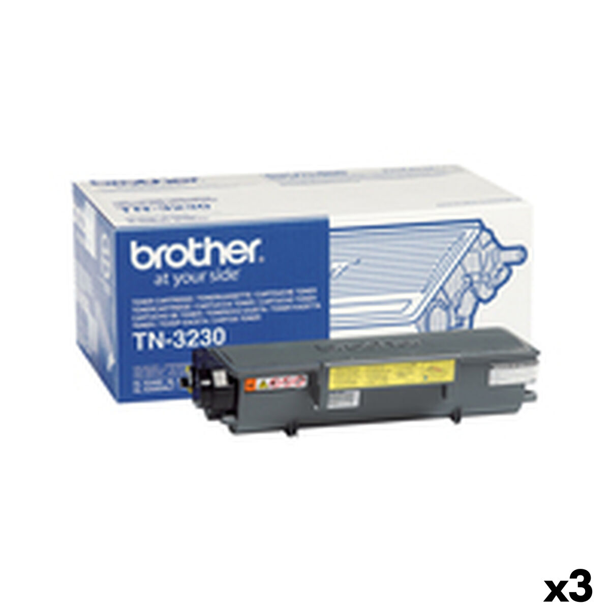 Imagen de Toner Brother TN3230 Black (3 Units)