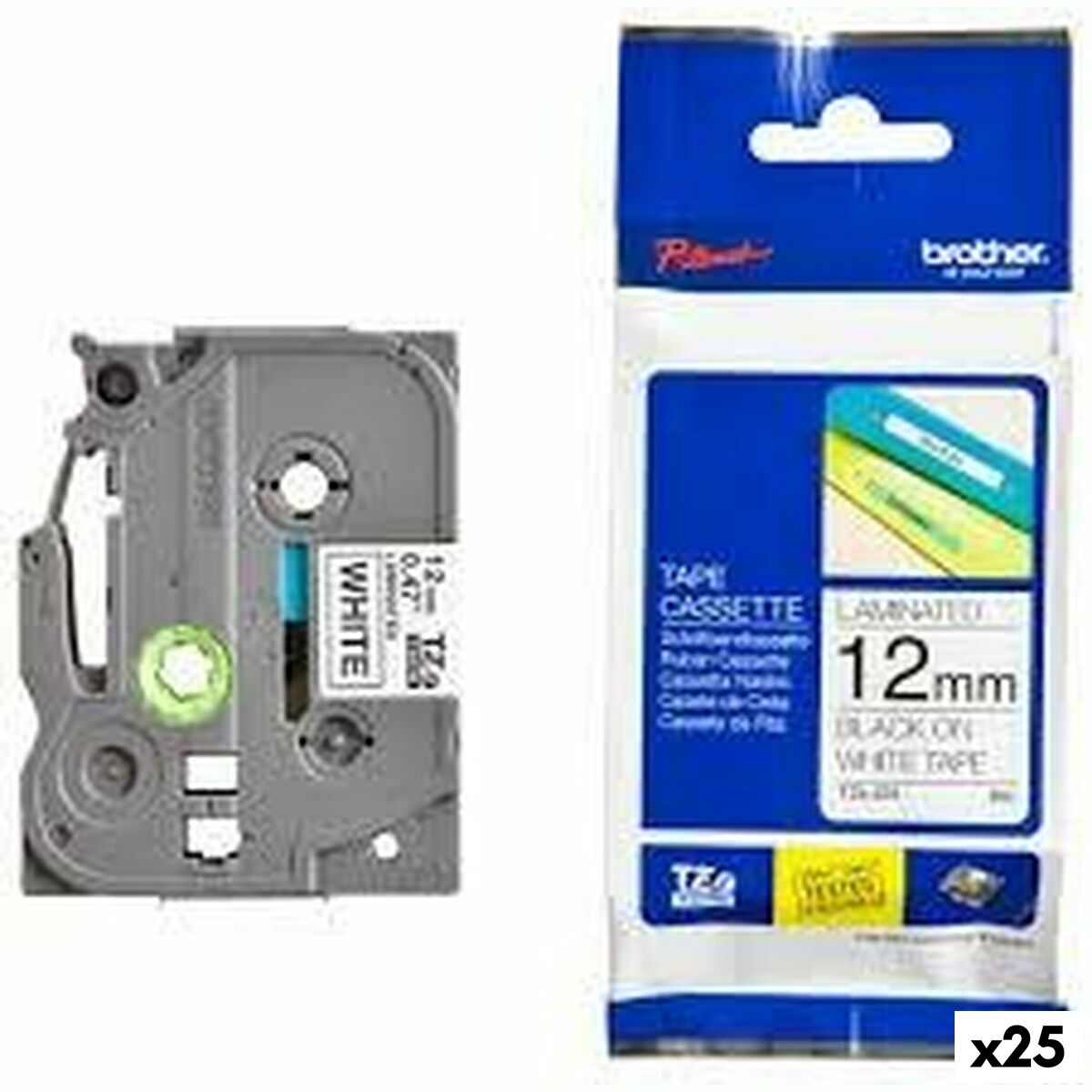 Afbeeldingen van Printer Paper Brother P-T200 (25 Units)