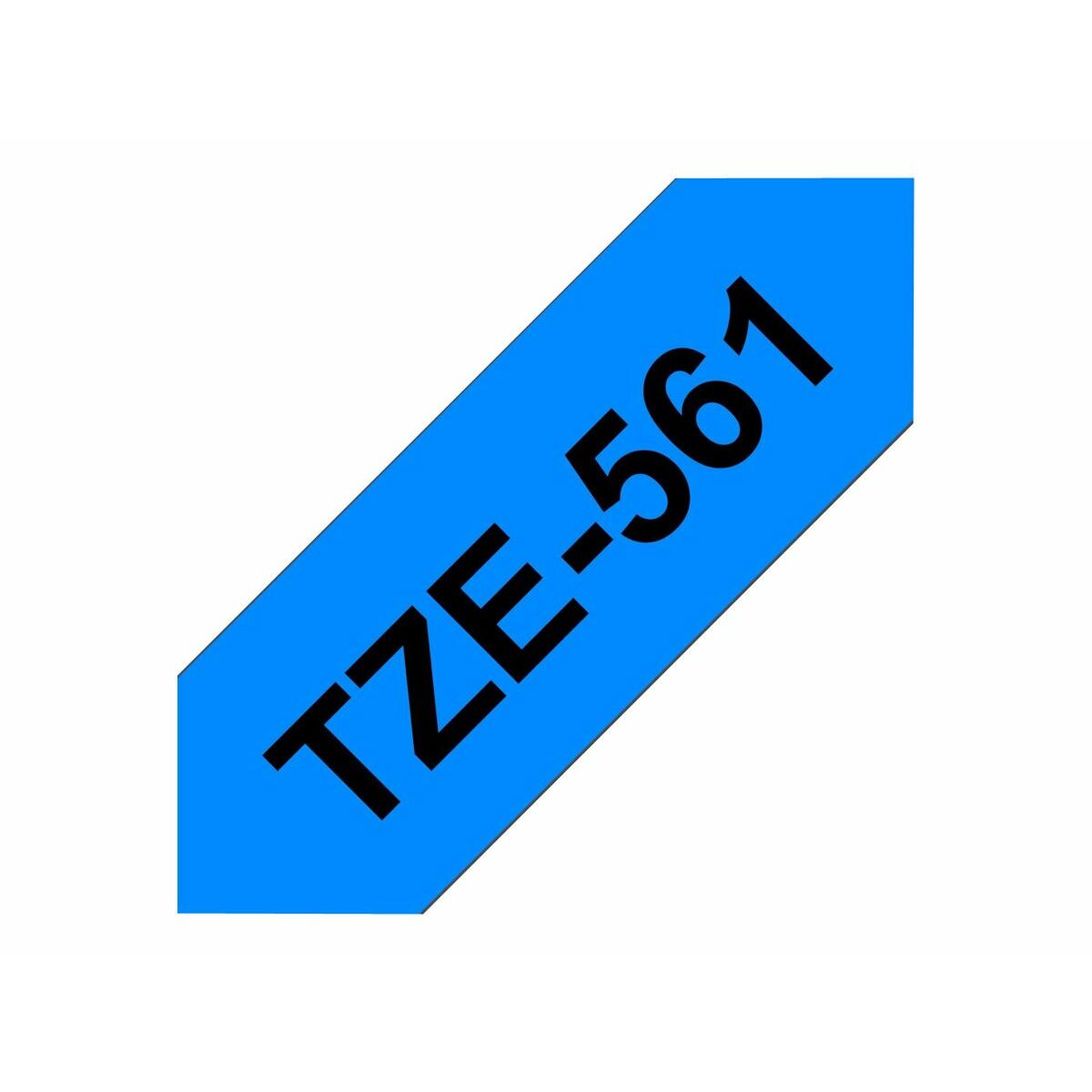 Afbeeldingen van Laminated Tape for Labelling Machines Brother TZE561 Grey