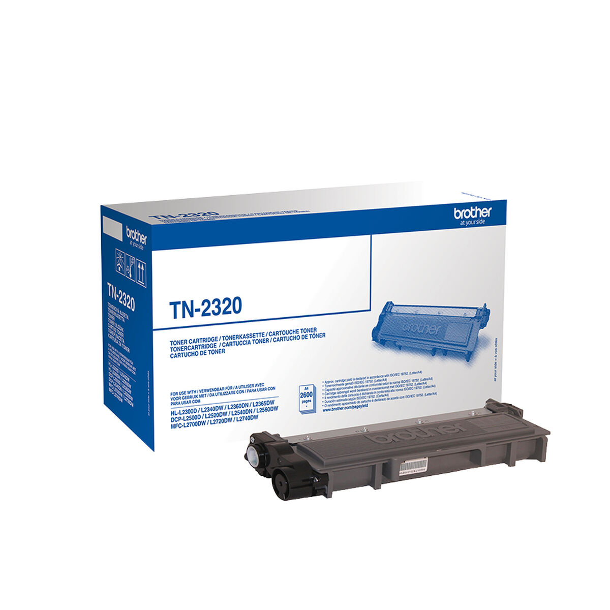 Bild von Original Toner Brother TN-2320 Black (1 Unit)