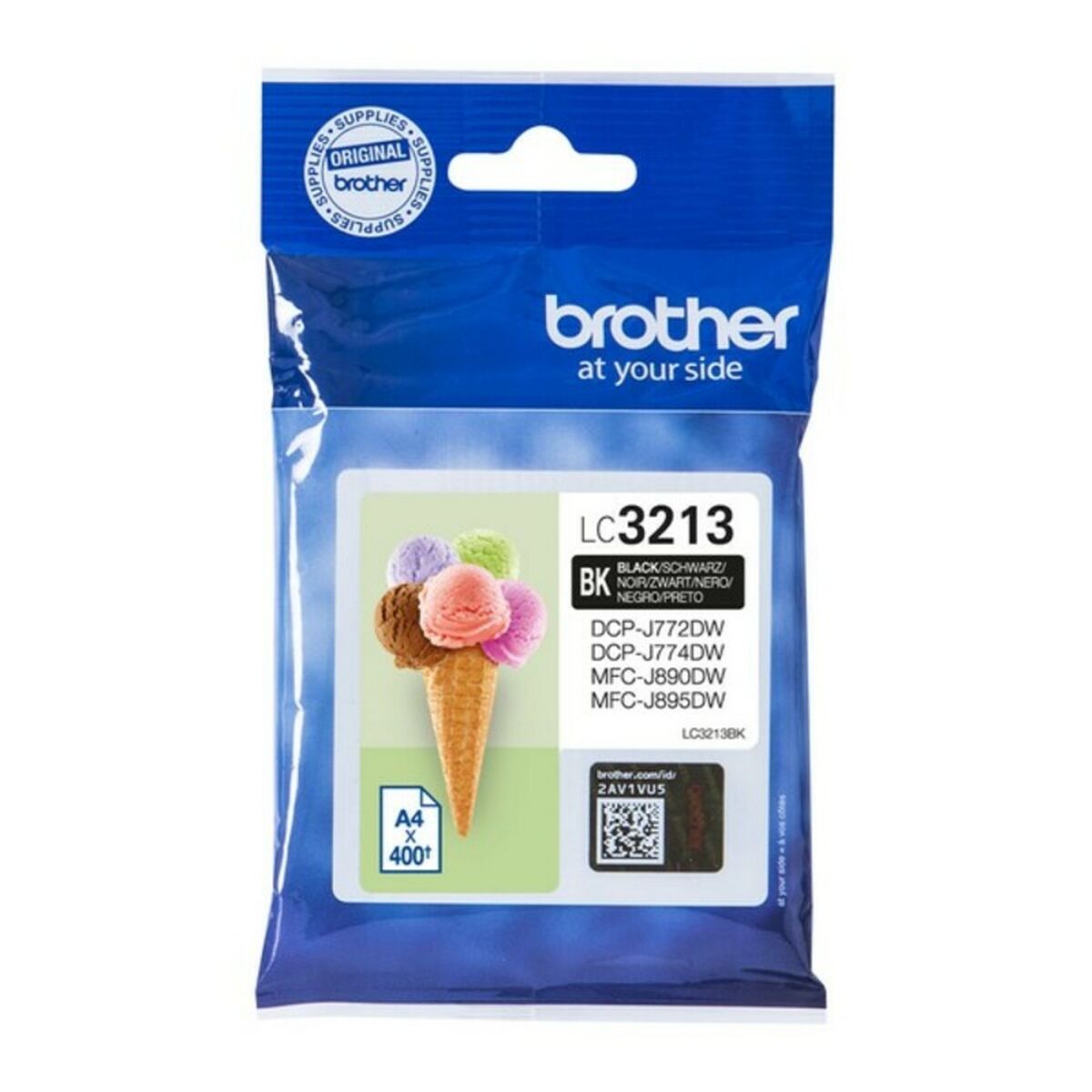 Picture of Original Ink Cartridge Brother LC3213BK Black