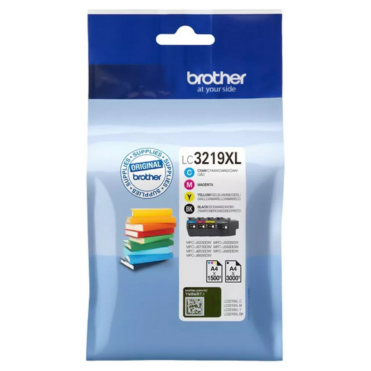 Picture of Compatible Ink Cartridge Brother LC3219XLVAL Yellow Black Multicolour Cyan Magenta