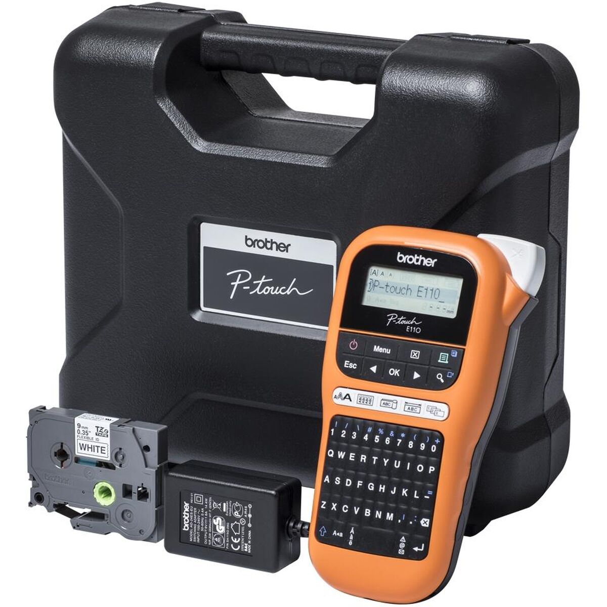 Picture of Portable Electric Label Maker Brother P-Touch E110