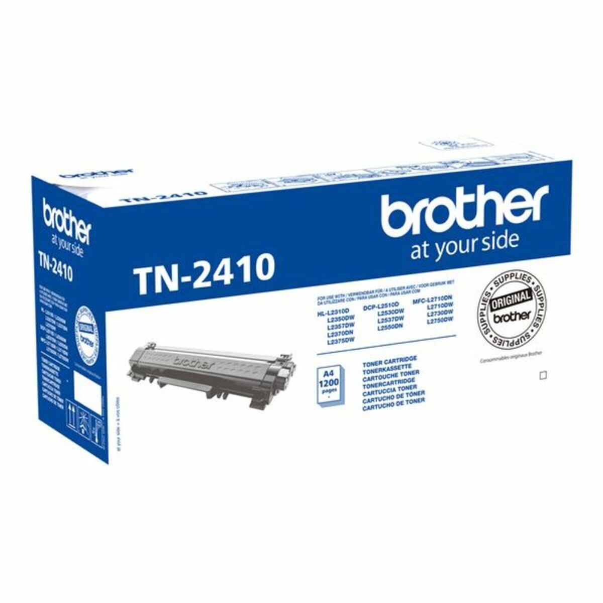 Bild von Original Toner Brother TN2410 Black