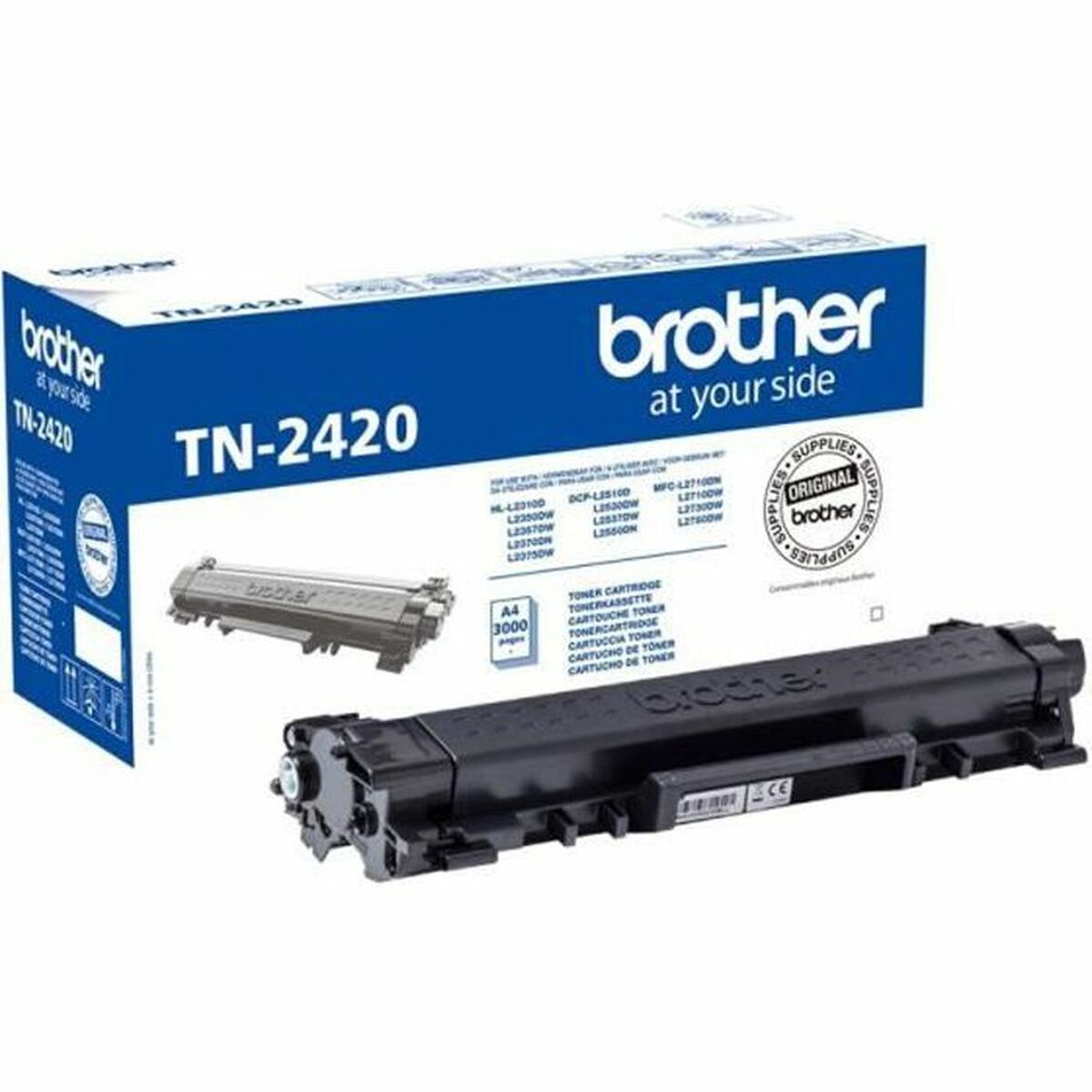 Picture of Original Toner Brother TN2420 Black