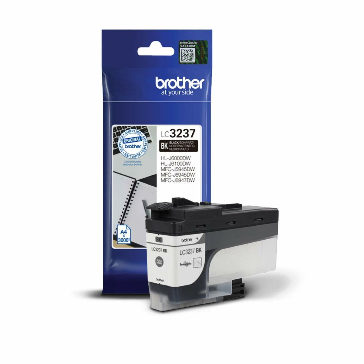 Afbeeldingen van Original Ink Cartridge Brother HLJ6000 / MFCJ5945 6945 Black (5 Units)