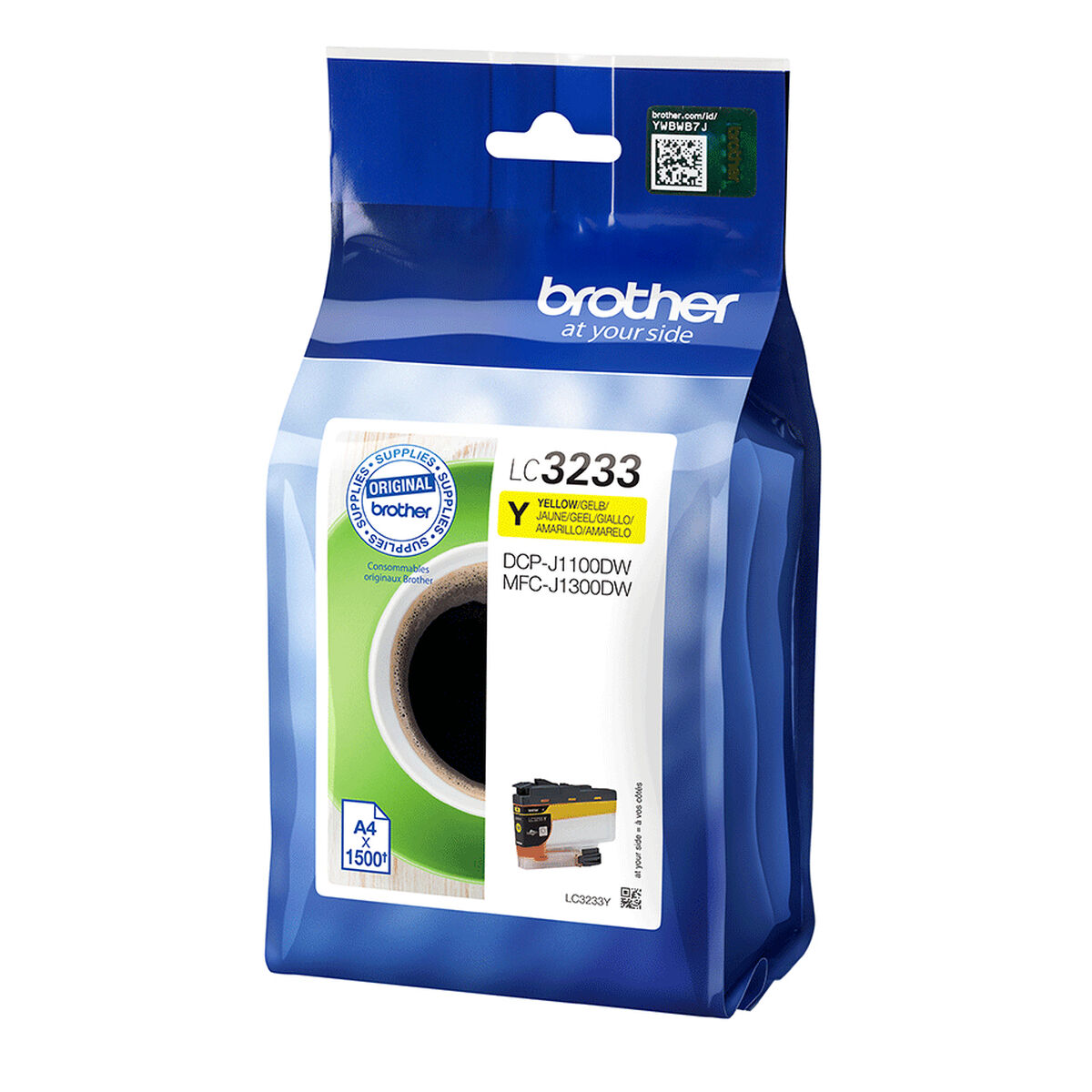 Afbeeldingen van Original Ink Cartridge Brother LC-3233Y Yellow