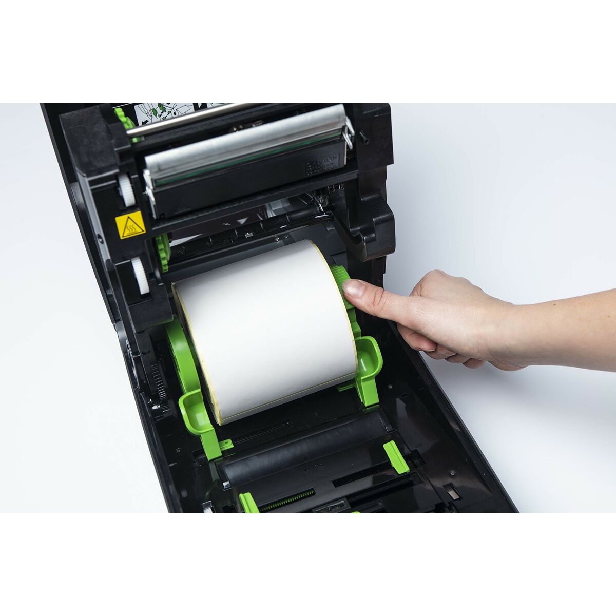 Afbeeldingen van Label Printer Brother TD4650 Black Grey