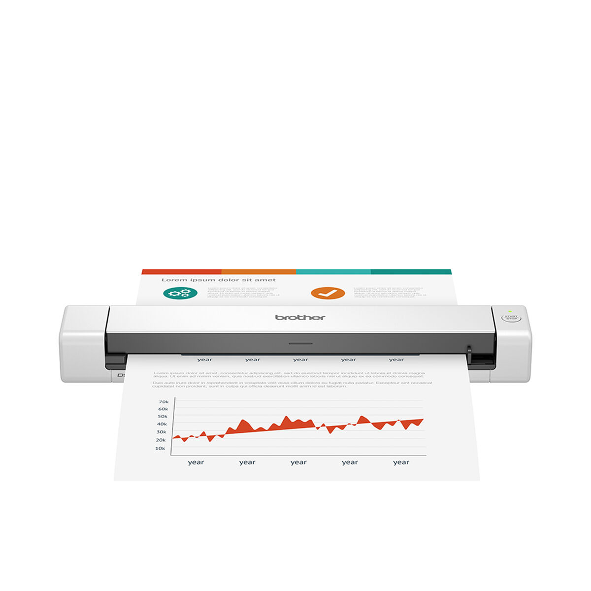 Afbeeldingen van Portable Scanner Brother DSmobile DS-640