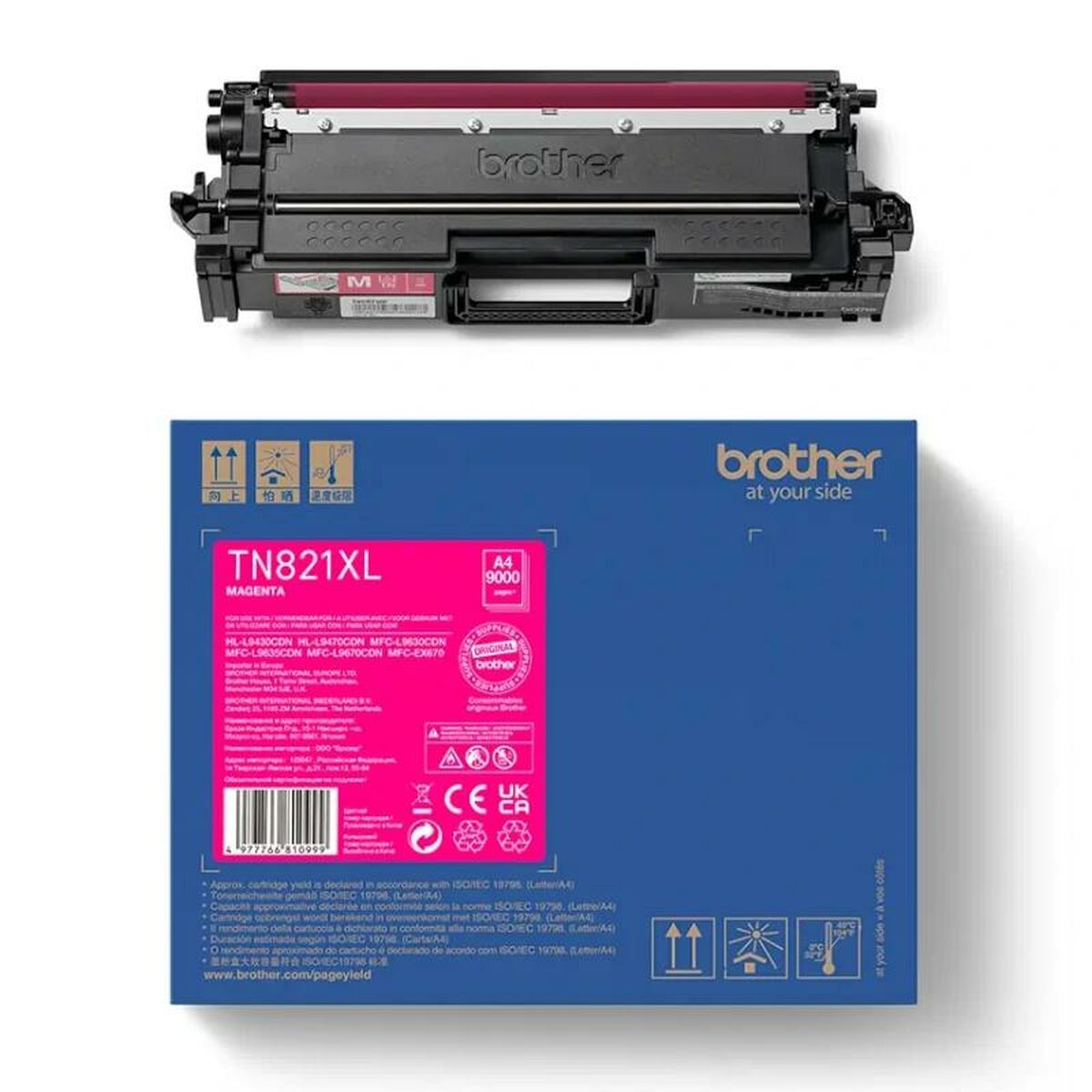 Picture of Toner Brother TN821XLM Magenta