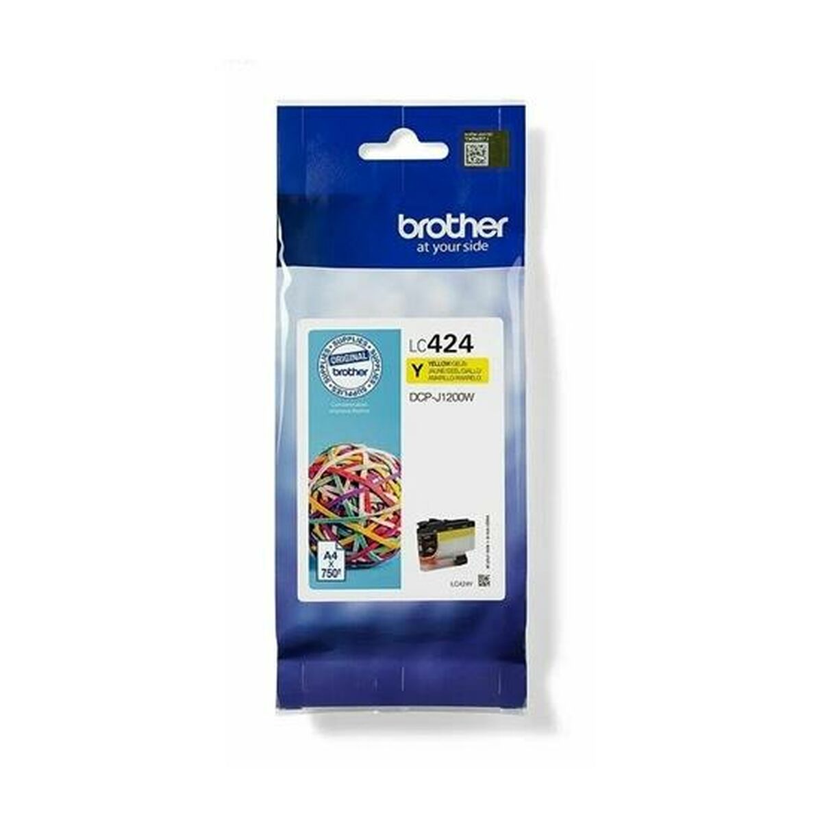 Afbeeldingen van Original Ink Cartridge Brother DCP-J1200W Yellow (5 Units)