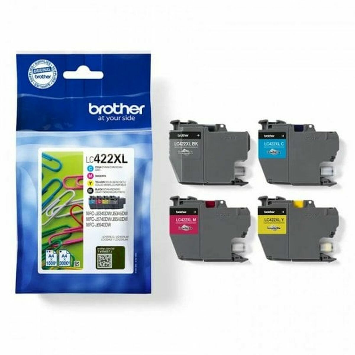 Picture of Original Ink Cartridge Brother LC422XLVAL