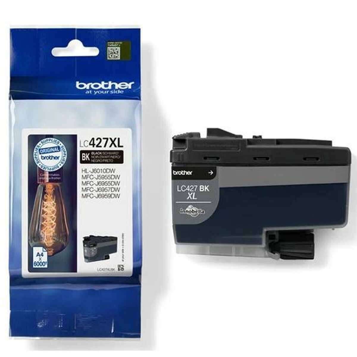 Afbeeldingen van Original Ink Cartridge Brother HL-J6010DW, MFCJ5955DW, MFCJ6955DW, MFCJ6957DW,MFCJ6959DW Black (5 Units)