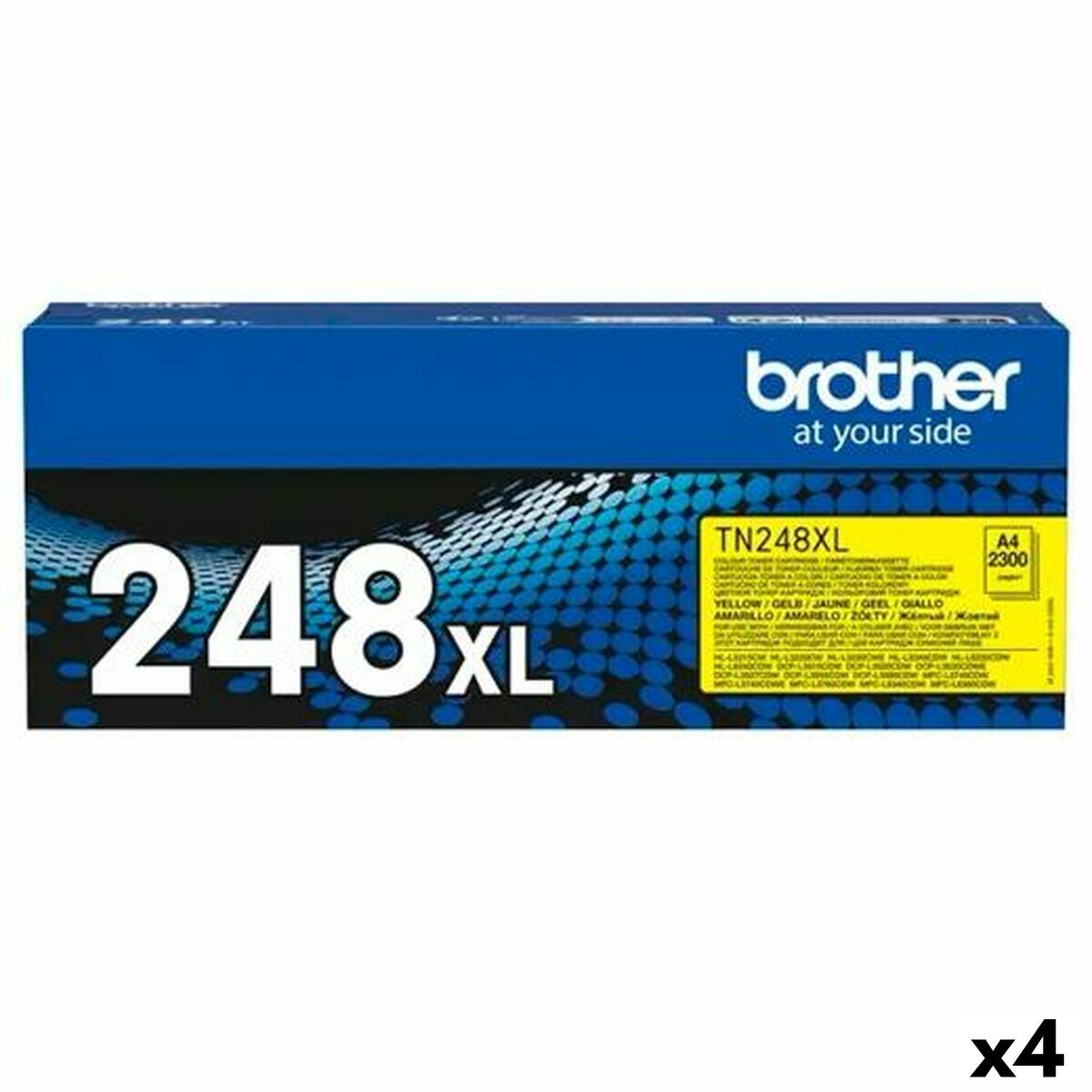 Toner Brother Jaune (4 Unités)