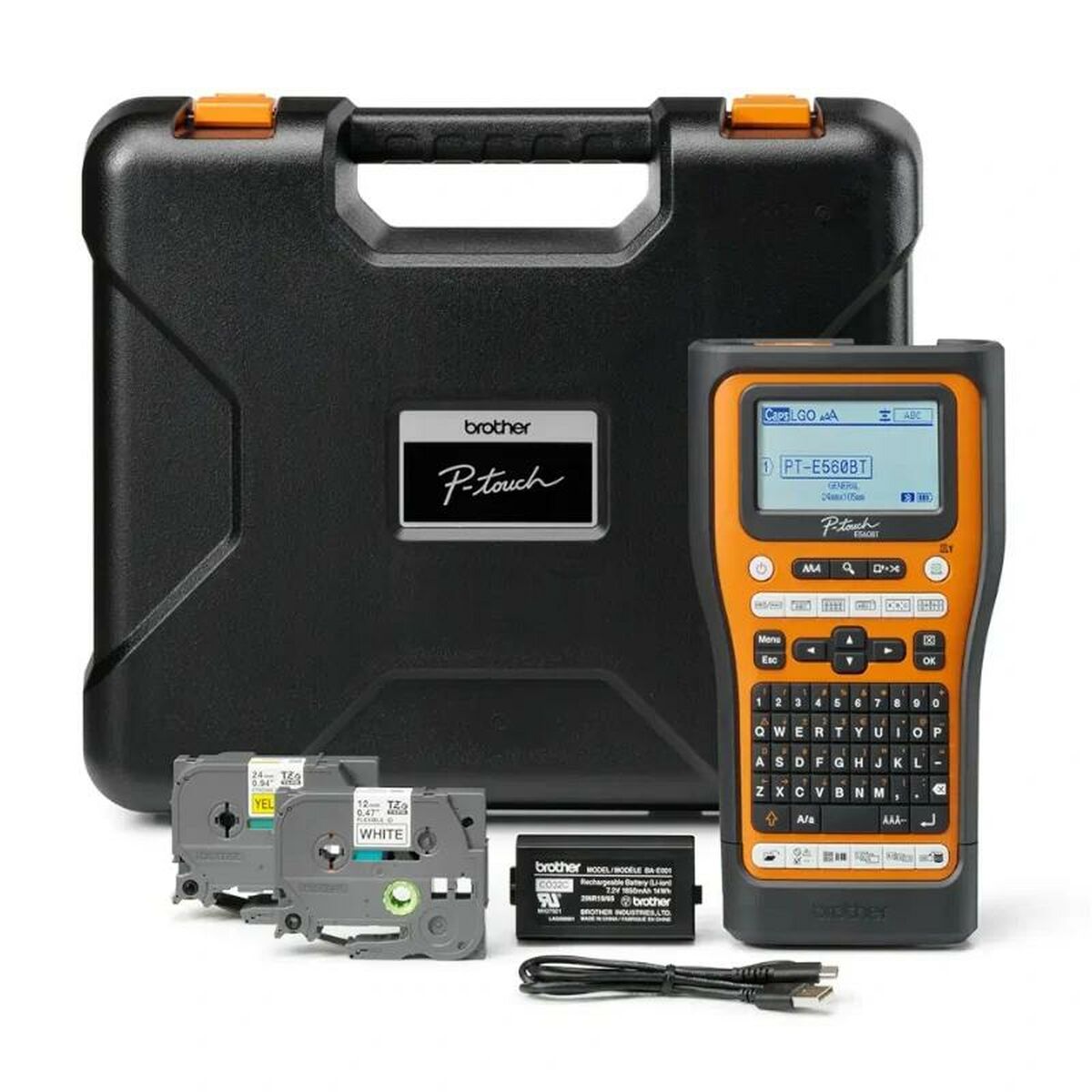 Picture of Portable Electric Label Maker Brother PTE560BTVP