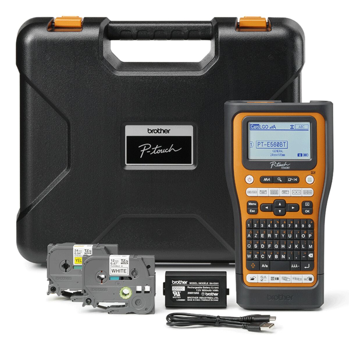 Afbeeldingen van Portable Electric Label Maker Brother PTE560BTVP