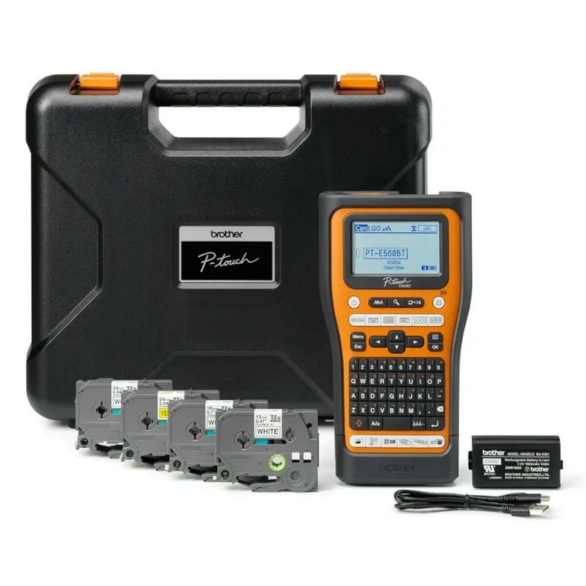 Afbeeldingen van Portable Electric Label Maker Brother PTE560BTSP