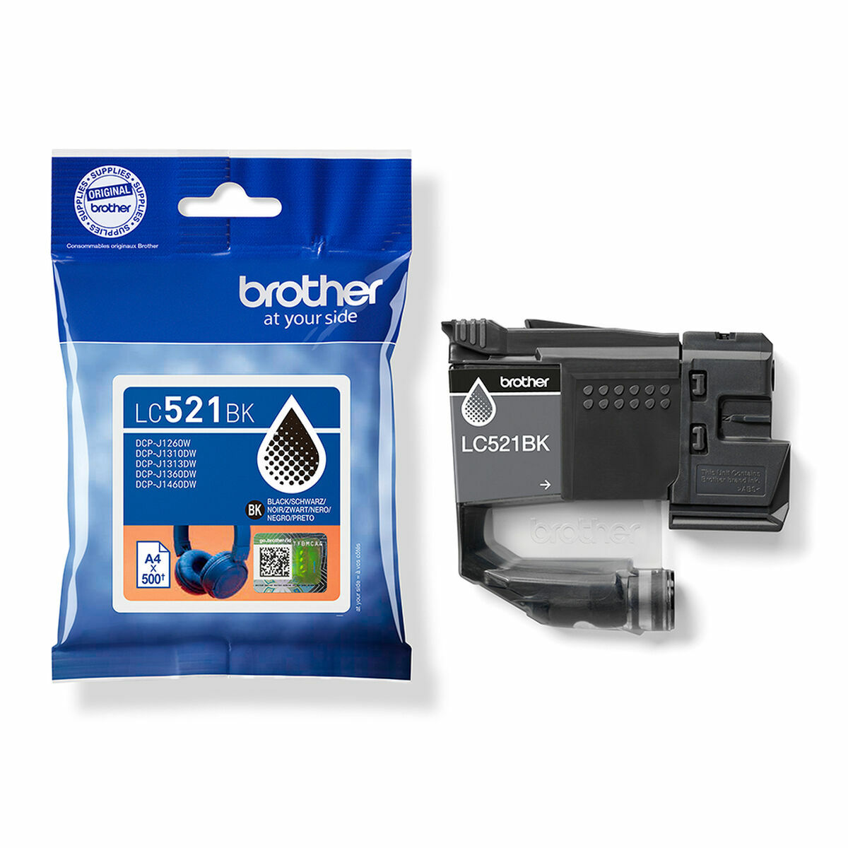 Bild von Original Ink Cartridge Brother LC521BK Black