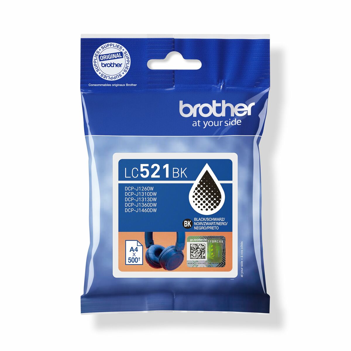 Bild von Original Ink Cartridge Brother LC521BK Black