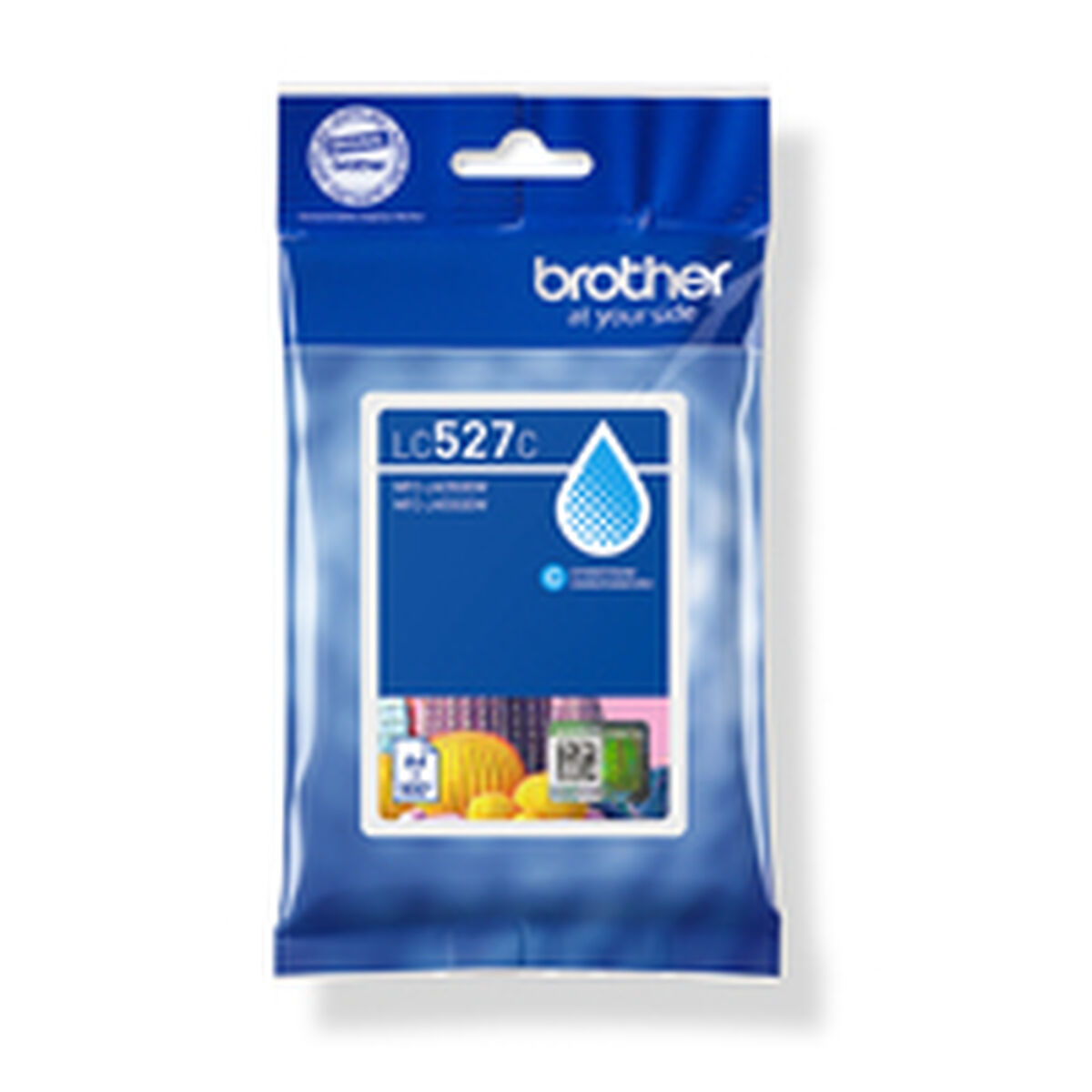 Image secondaire de Cartouche d'encre originale Brother LC527C Multicouleur Cyan
