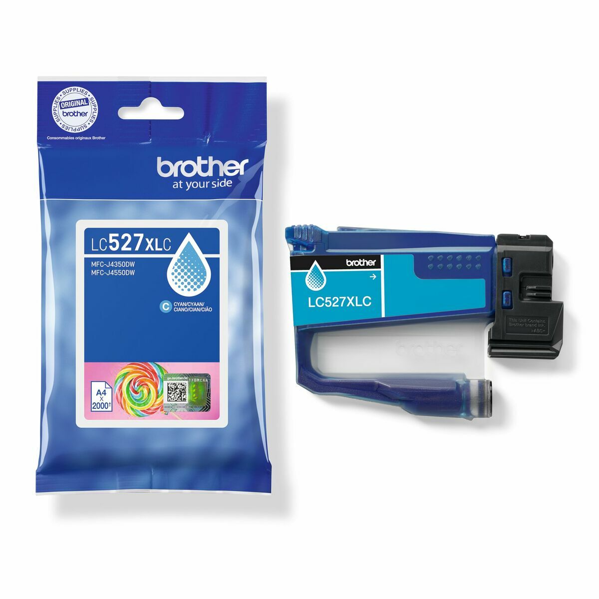 Image de Original Ink Cartridge Brother LC527XLC Cyan