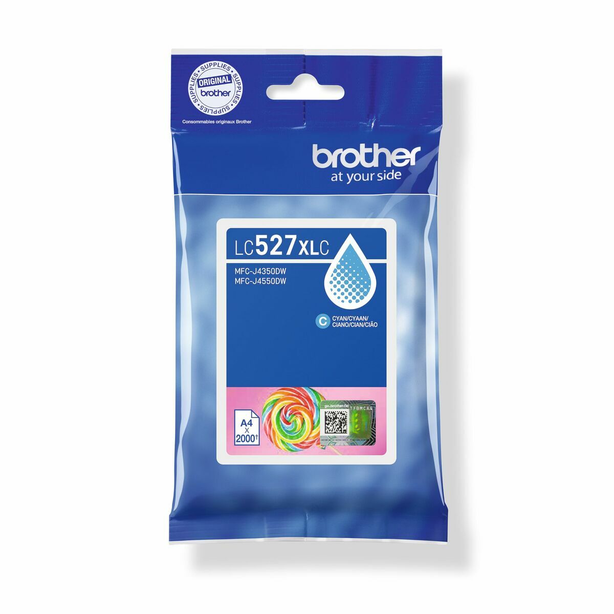 Image de Original Ink Cartridge Brother LC527XLC Cyan