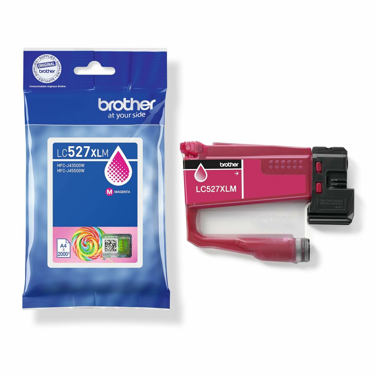 Image de Original Ink Cartridge Brother LC527XLM Magenta
